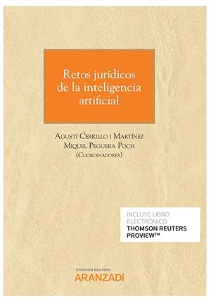 Immagine del venditore per Retos jurdicos de la inteligencia artificial (Papel + e-book) venduto da Imosver