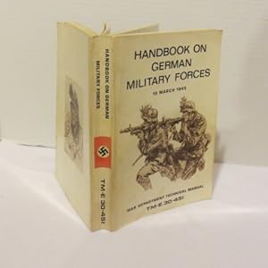 Imagen del vendedor de Handbook on German Military Forces, 15 March 1945 a la venta por All Booked Up