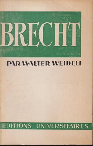 Imagen del vendedor de Bertolt Brecht. a la venta por PRISCA