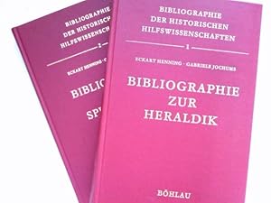 Bibliographie der historischen Hilfswissenschaften : Band 1 + 2: Bibliographie zur Heraldik. Bibl...