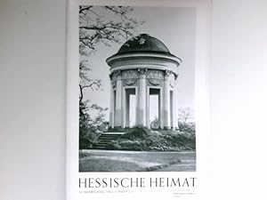 Imagen del vendedor de Hessische Heimat, 11. Jahrgang 1961, Heft 2/3 : a la venta por Antiquariat Buchhandel Daniel Viertel