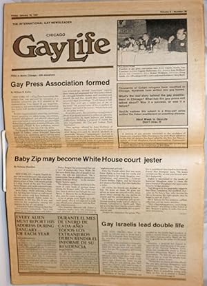 Seller image for GayLife: the international gay newsleader; vol. 6, #30, Friday, January 16, 1981; Special Effects for sale by Bolerium Books Inc.