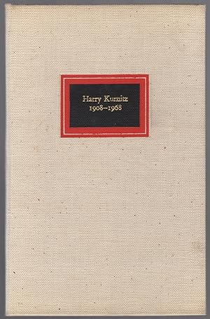 Bild des Verkufers fr Harry Kurnitz 1908-1968 zum Verkauf von Between the Covers-Rare Books, Inc. ABAA
