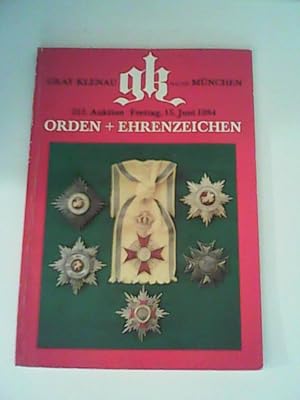 Seller image for 213. Auktion Orden + Ehrenzeichen 15. Juni 1984 for sale by ANTIQUARIAT FRDEBUCH Inh.Michael Simon