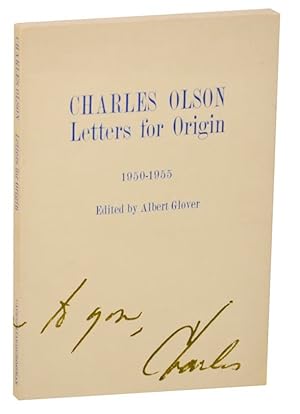 Seller image for Letters for Origin 1950-1955 for sale by Jeff Hirsch Books, ABAA