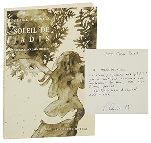 Bild des Verkufers fr Soleil de jadis: Rcit pome (Signed First Edition) zum Verkauf von Jeff Hirsch Books, ABAA