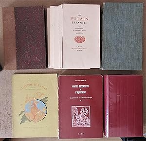CURIOSA ]. LOT de 11 ouvrages : Nouvelles Galantes d'un Evêque d'Agen + L'Ecrin Secret du Bibliop...