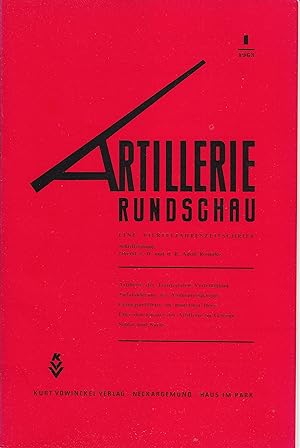 Artillerie Rundschau Jg. 1963 (4 Hefte, komplett)