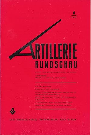 Artillerie Rundschau Jg. 1964 (4 Hefte, komplett)