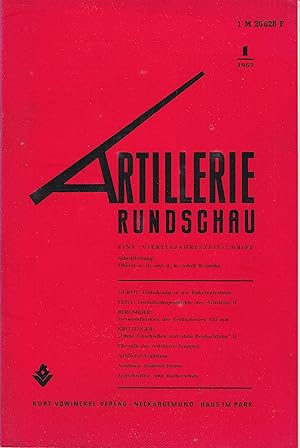 Artillerie Rundschau Jg. 1967 (4 Hefte, komplett)