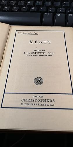 Seller image for Keats for sale by SGOIS