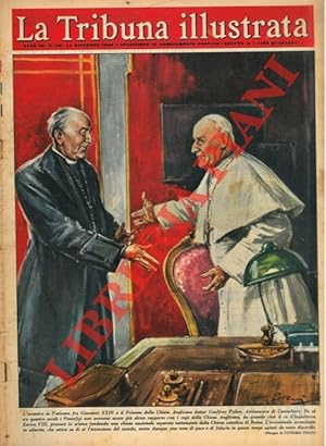 L'incontro in Vaticano fra Giovanni XXIII e il Primate della Chiesa Anglicana dottore Geoffrey Fi...