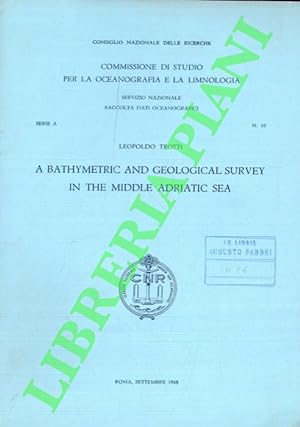 A bathymetric and geological survey in the Middle Adriatic Sea.