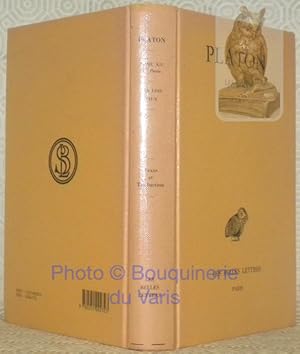 Bild des Verkufers fr Oeuvres compltes. Tome XII, 1re partie. Les Lois. Livres VII - X. Texte tabli et traduit par A. Dies. Troisime tirage. Collection des Universits de France, publie sous le patronnage de l'Association Guillaume Bud. zum Verkauf von Bouquinerie du Varis