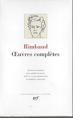 Bild des Verkufers fr RIMBAUD Oeuvres compltes - Oeuvres et lettres 1868-1875 - Oeuvres en prose et en vers (1868-1873) - Une saison en enfer - Illuminations - Lettres de Rimbaud (1870-1875) zum Verkauf von ART...on paper - 20th Century Art Books