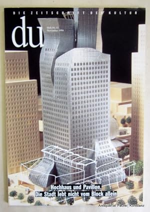 Themenheft der Zeitschrift DU. Heft Nr. 643. Zürich, TA-Media, November 1994. Fol. Mit zahlreiche...