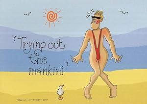 Image du vendeur pour Male Model With Mankini Borat Style Eastbourne Comic Postcard mis en vente par Postcard Finder