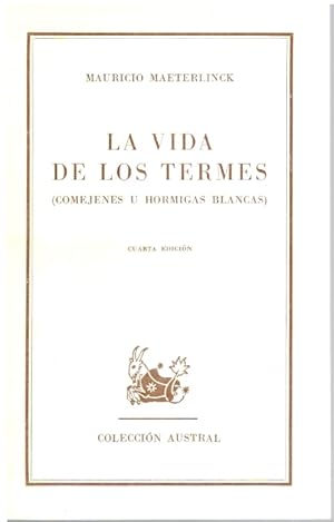 Imagen del vendedor de LA VIDA DE LOS TERMES (COMENEJES U HORMIGAS BLANCAS) a la venta por Librera Dilogo