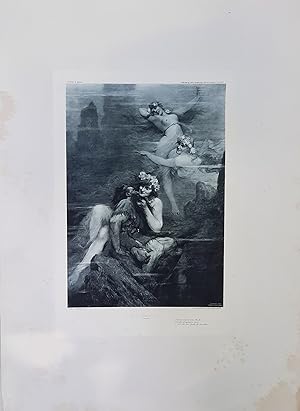 Seller image for Richard- Wagner-Werk. Ein Bildercyklus von Ferdinand Leeke. Begleitender Text v. Franz Muncker. for sale by Musik-Antiquariat Heiner Rekeszus