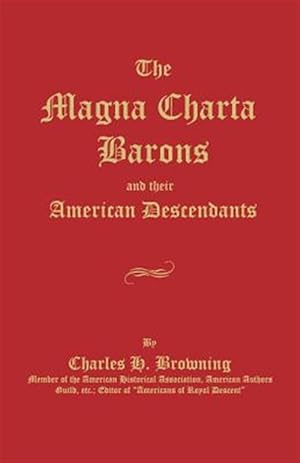 Seller image for The Magna Charta Barons and Their American Descendants for sale by GreatBookPrices