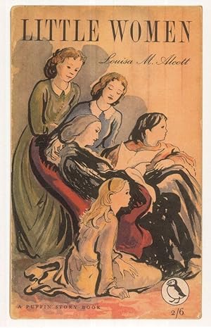 Imagen del vendedor de Little Women Louisa Alcott 1953 Puffin Book Postcard a la venta por Postcard Finder