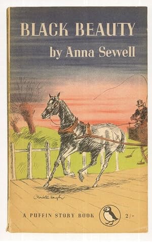 Seller image for Black Beauty Anna Sewell 1954 Puffin Story Book Postcard for sale by Postcard Finder