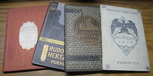 Agenda - Rudolph Hertzog, Berlin. 4 Bände: Jahrgang 1908, 1909, 1913 und 1914. - Aus dem Inhalt: ...