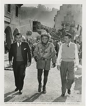 Bild des Verkufers fr Man of a Thousand Faces (Original photograph from the set of the 1957 film) zum Verkauf von Royal Books, Inc., ABAA