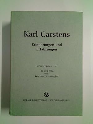 Karl Carstens: Erinnerungen und Erfahrungen