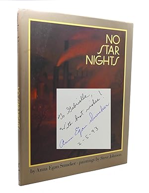 Seller image for NO STAR NIGHTS Signed 1st for sale by Rare Book Cellar