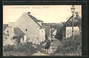 Carte postale Villiers-sur-Morin, Rue Touarte