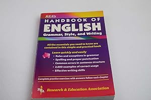 Seller image for REA's Handbook of English Grammar, Style, and Writing (Language Learning) for sale by Lotzabooks