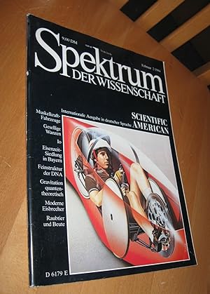 Seller image for Spektrum der Wissenschaft Januar 2/1984 - Muskelkraft-Fahrzeuge for sale by Dipl.-Inform. Gerd Suelmann