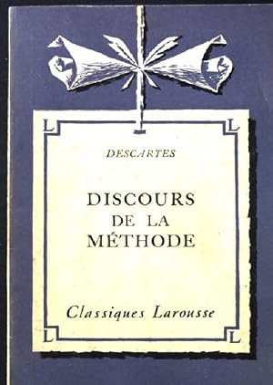 Seller image for Discours de la Methode. for sale by books4less (Versandantiquariat Petra Gros GmbH & Co. KG)