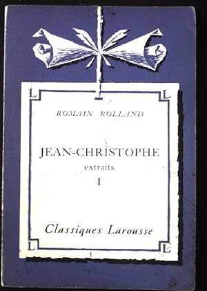 Seller image for Jean-Christophe extraits I. for sale by books4less (Versandantiquariat Petra Gros GmbH & Co. KG)