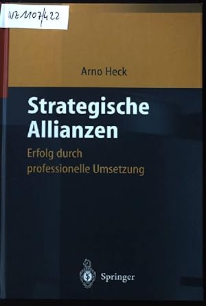Bild des Verkufers fr Strategische Allianzen: Erfolg durch professionelle Umsetzung. zum Verkauf von books4less (Versandantiquariat Petra Gros GmbH & Co. KG)