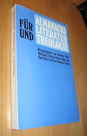 Bild des Verkufers fr Almanach 3 fr Literatur und Theologie zum Verkauf von Dipl.-Inform. Gerd Suelmann