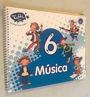 Imagen del vendedor de MSICA 6 (INCLUYE CD) (Spanish Edition) by Obra Colectiva Edeb | Mar 1, 2015 a la venta por Once Upon A Time