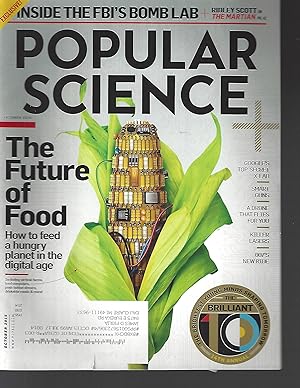 Seller image for Popular Science Magazine October 2015 The Future of Food for sale by Vada's Book Store