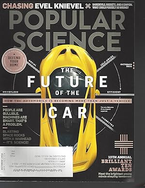 Seller image for Popular Science Magazine October 2014 The Future Of the Car for sale by Vada's Book Store