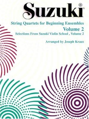 Imagen del vendedor de String Quartets for Beginning Ensembles, Vol. 2 (Suzuki Violin School) [Sheet music ] a la venta por booksXpress