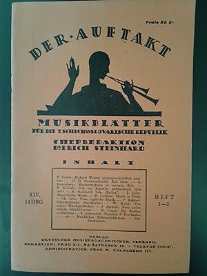 Der Auftakt - Musikblätter für die tschechoslowakische Republik, XIV. Jahrgang 1934, Heft 1-2 (Do...