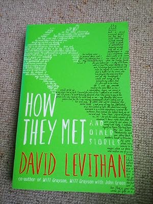 Imagen del vendedor de How They Met and Other Stories a la venta por CurvedLineVintage