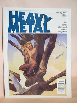 Seller image for HEAVY METAL, ADULT ILLUSTRATED FANTASY MAGAZINE; JANUARY 1983, VOLUME VI, NUMBER 10 for sale by Robert Gavora, Fine & Rare Books, ABAA