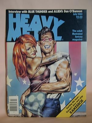 Seller image for HEAVY METAL, ADULT ILLUSTRATED FANTASY MAGAZINE; JULY 1983, VOLUME VII, NUMBER 4 for sale by Robert Gavora, Fine & Rare Books, ABAA