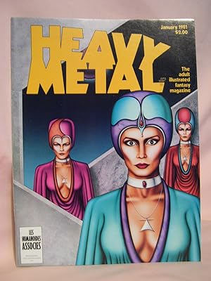 Seller image for HEAVY METAL, ADULT ILLUSTRATED FANTASY MAGAZINE; JANUARY 1981, VOLUME IV, NUMBER 10 for sale by Robert Gavora, Fine & Rare Books, ABAA