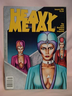 Seller image for HEAVY METAL, ADULT ILLUSTRATED FANTASY MAGAZINE; JANUARY 1981, VOLUME IV, NUMBER 10 for sale by Robert Gavora, Fine & Rare Books, ABAA