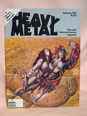 Seller image for HEAVY METAL, ADULT ILLUSTRATED FANTASY MAGAZINE; FEBRUARY 1981, VOLUME IV, NUMBER 11 for sale by Robert Gavora, Fine & Rare Books, ABAA