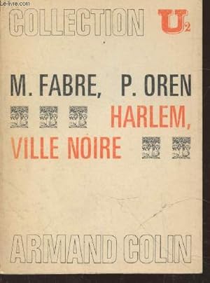 Bild des Verkufers fr Harlem, ville noire (Collection : "U2") zum Verkauf von Le-Livre