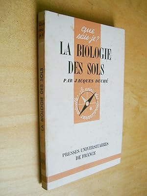 Que sais-je ? n°399 La Biologie des sols